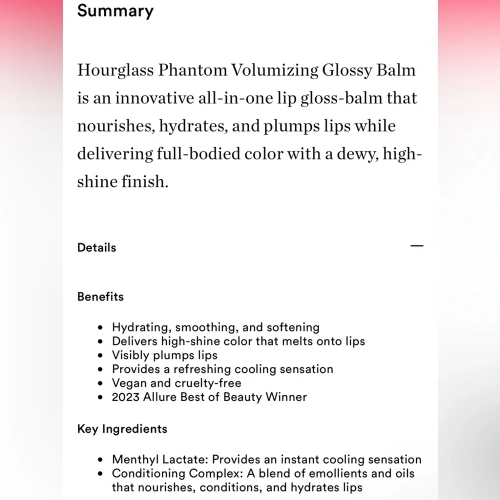‘Invite’ Phantom Volumizing Glossy Balm